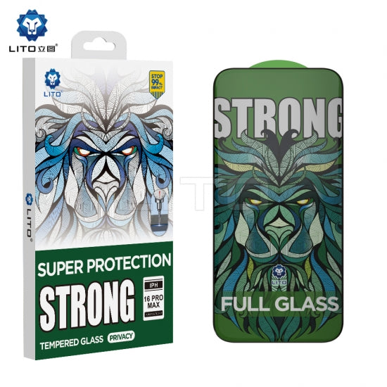LITO D+ Ultra Silicone Edge Privacy Full Glue Screen Protector