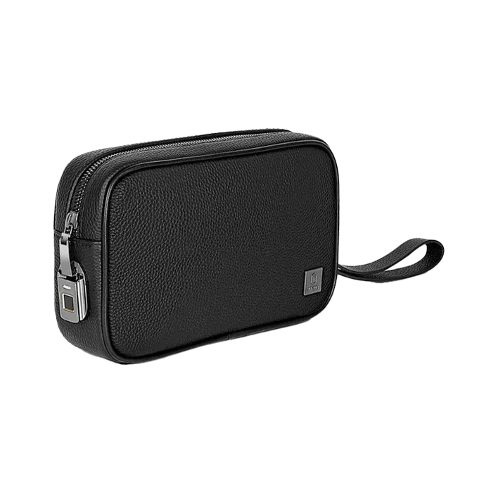 WiWU Master Genuine Leather Fingerprint Lock Pouch