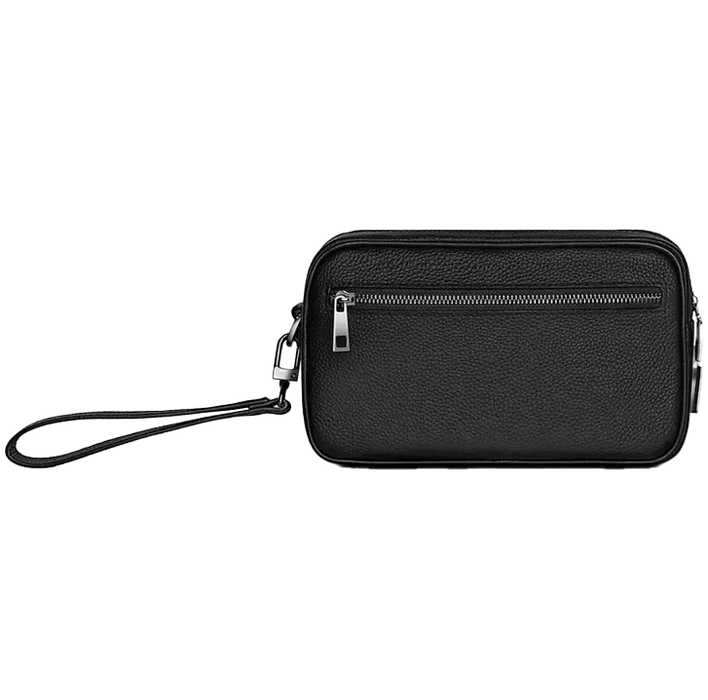 WiWU Master Genuine Leather Fingerprint Lock Pouch