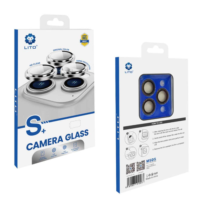 LITO S+ Metal Camera Lens Ring With Easy Installtion Tool For iPhone 12–16 Series