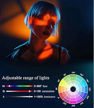 YM200-RGB Handheld Ring Fill Light with Built-in Battery