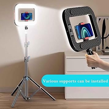 YM200-RGB Handheld Ring Fill Light with Built-in Battery