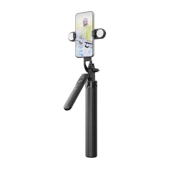 WiWU Wi-SE012 Selfie Stick with Double LED Light Tripod