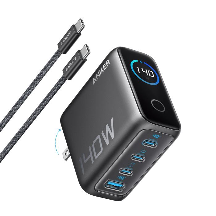 شاحن أنكر USB-C بقدرة قصوى 140 واط