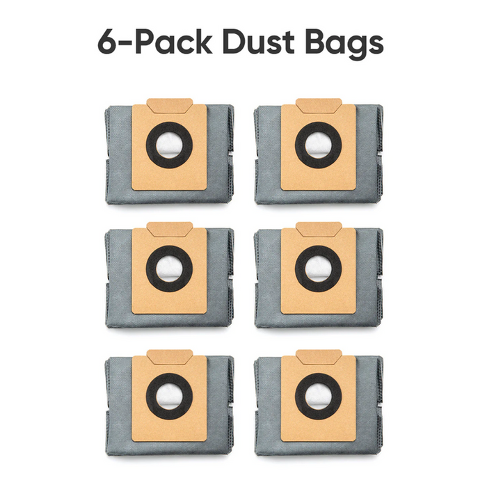 eufy Dust Bags 6-Pack for X8 Pro Series & X10 Pro Omni