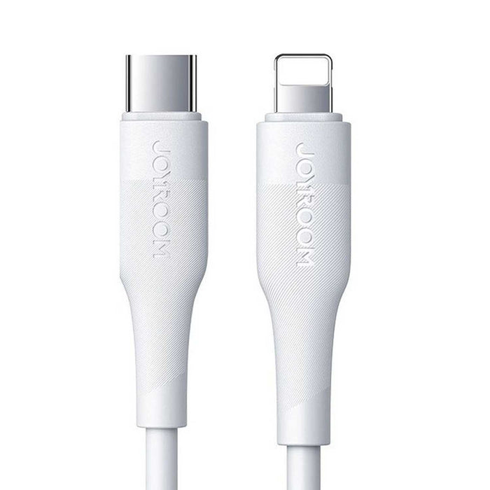 عظمة + كيبل شاحن JoyRoom PD السريع بقوة 20 واط مع كابل USB-C إلى Lightning