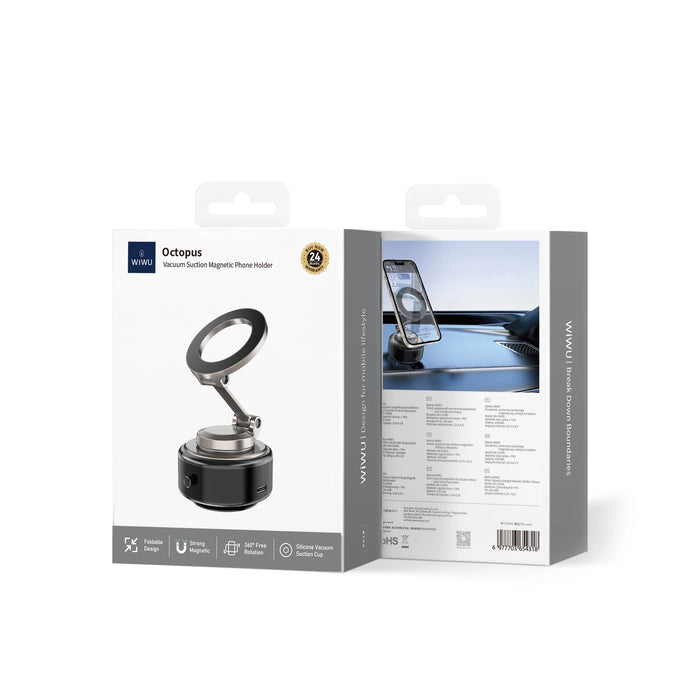 Wiwu Octopus Vacuum Suction Magnetic Phone Holder
