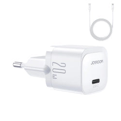JR-TCF02 PD 20W mini Charger-(EU)+C to L Cable 1m