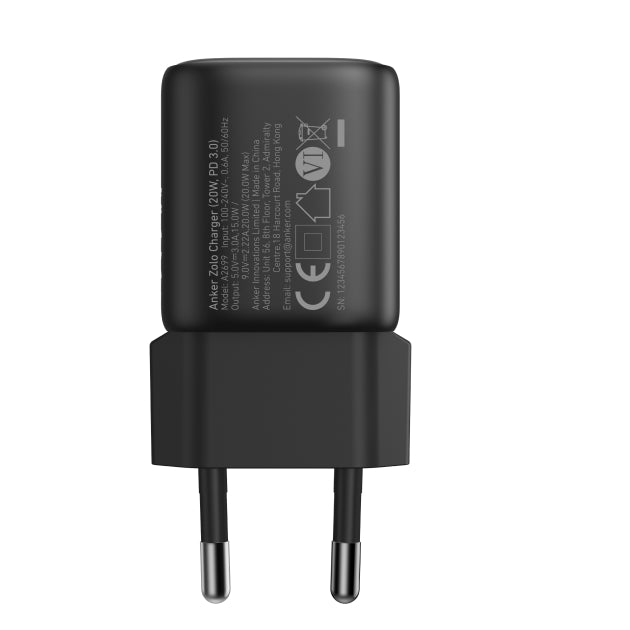 شاحن حائط Anker Zolo USB-C بقوة 20 واط