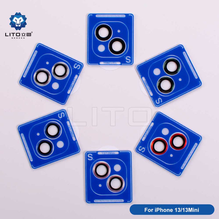 حلقة عدسة الكاميرا المعدنية LITO S+ مع أداة تثبيت سهلة لسلسلة iPhone 12-16