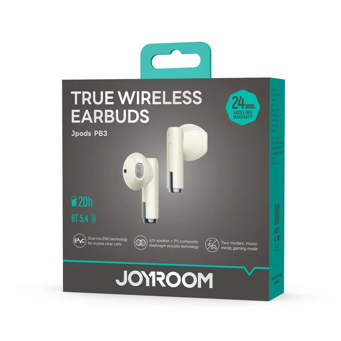 Joyroom JPods True Wireless Half In-Ear Headphones Dual-Mic ENC