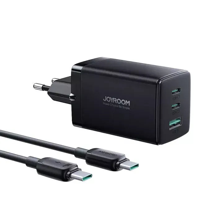 Joyroom Charger GaN Ultra 65W 2C1A Cable C-C TCG01