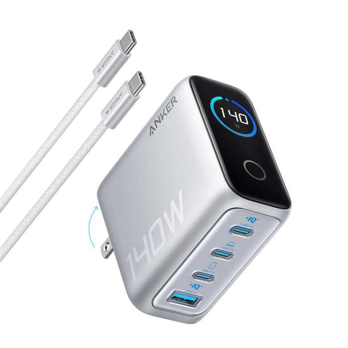 شاحن أنكر USB-C بقدرة قصوى 140 واط 