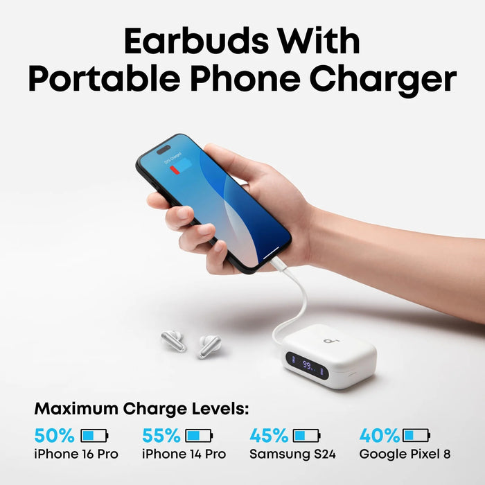soundcore P41i | Earbuds with Built-In Phone Charging