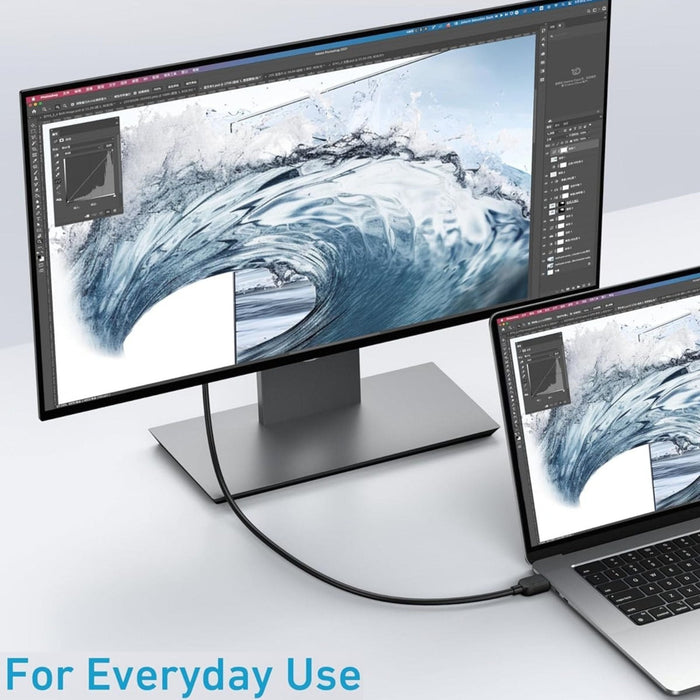 كابل HDMI 2.1 من Anker - متران | دقة فائقة 8K بتردد 60 هرتز