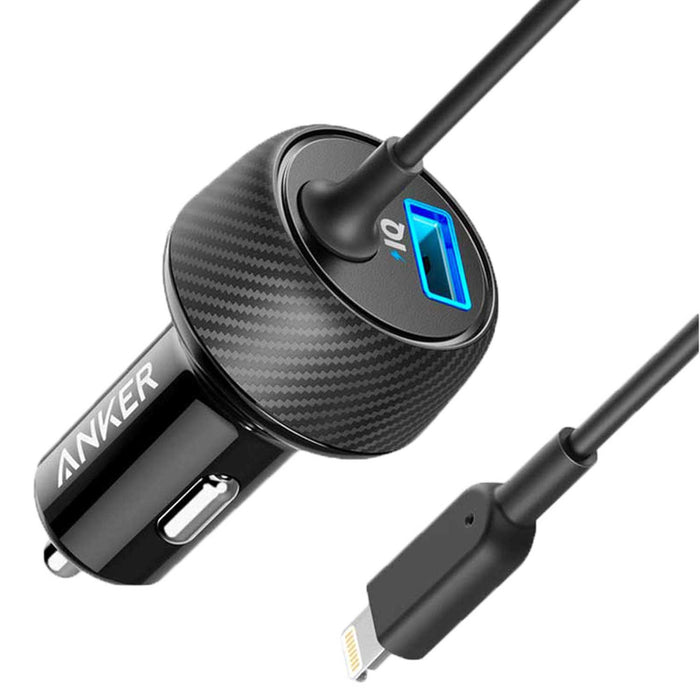 Anker Power Drive 2 elite with lightning connector 24W