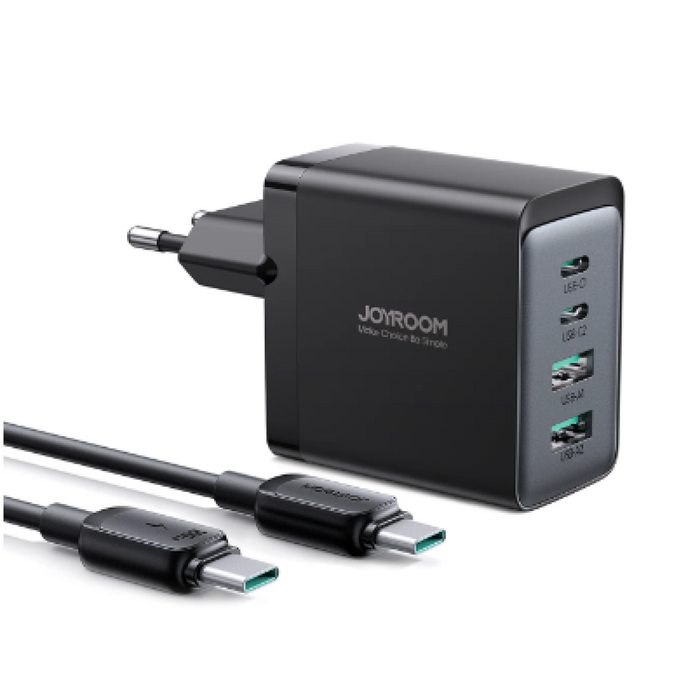 JOYROOM GaN Ultra TCG02 67W 2C2A Fast Charger+100W C to C Cable 1.2m