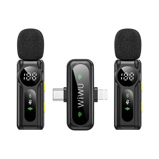 WiWU Dual Wireless Microphone Wi-WM007