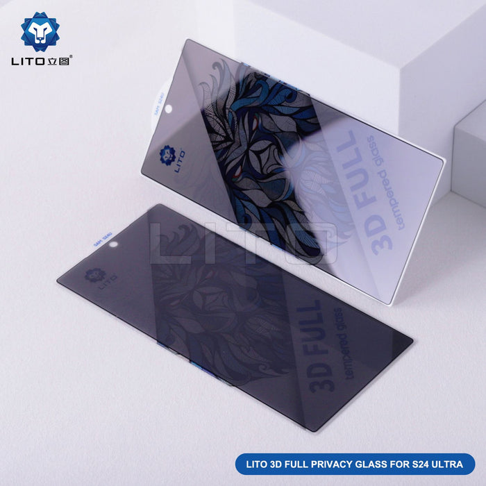 LITO 3D Tempered Glass Screen Protector for Samsung S25 -Ultra 24 ulrta