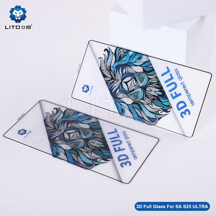 LITO 3D Tempered Glass Screen Protector for Samsung S25 -Ultra 24 ulrta