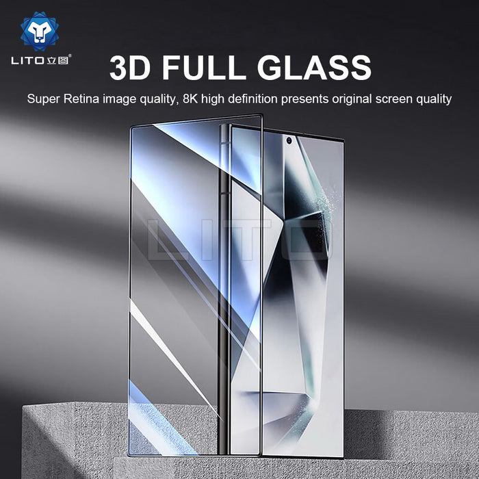 LITO 3D Tempered Glass Screen Protector for Samsung S25 -Ultra 24 ulrta