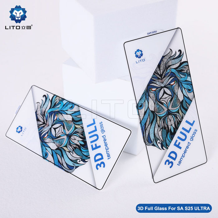 LITO 3D Tempered Glass Screen Protector for Samsung S25 -Ultra 24 ulrta