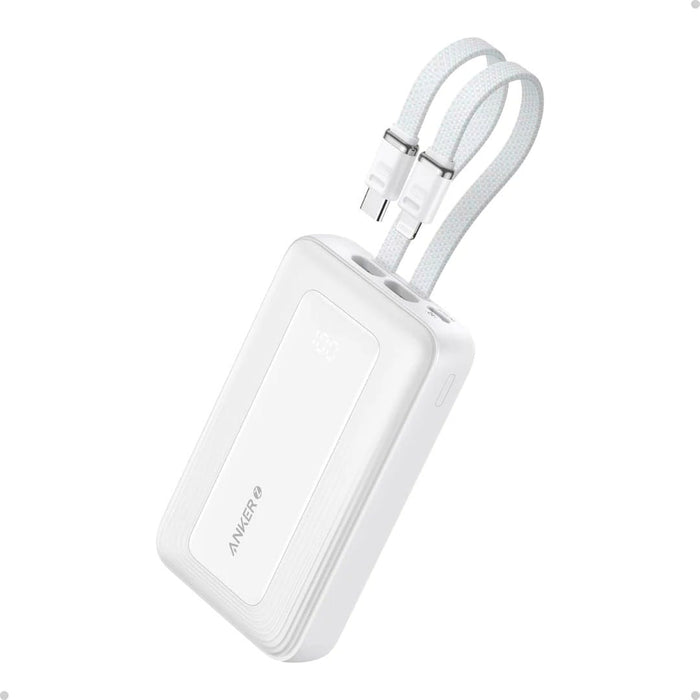 Anker Zolo Power Bank With Dual USB-C Cables 10000mAh
