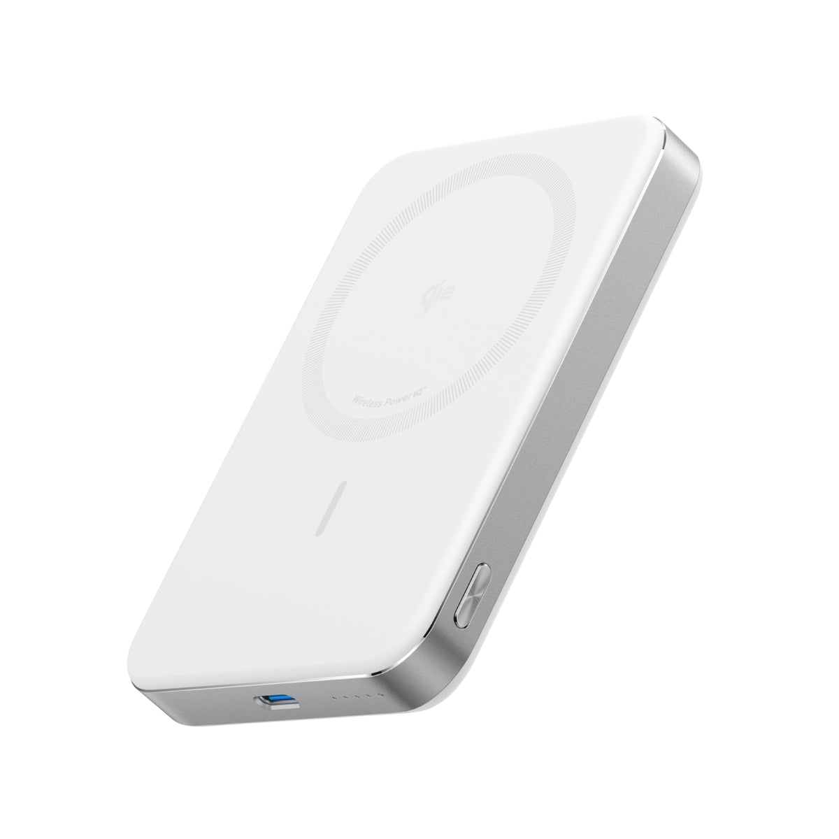 Anker MagGo Power Bank （White） Anker MagGo Power Bank, Qi2 Certified 15W Ultra-Fast MagSafe