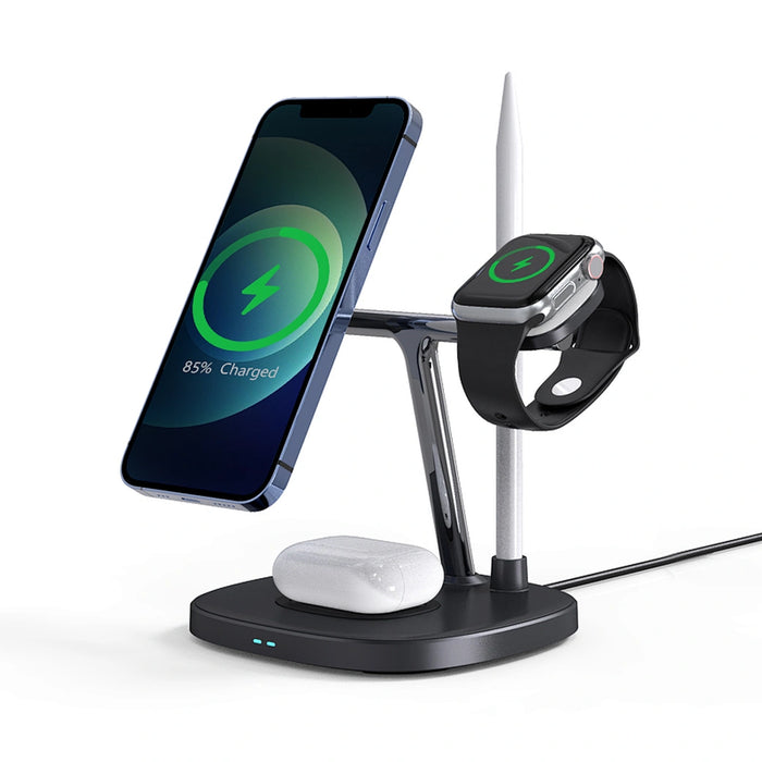 WiWU Best Sale 4-in-1 Wireless Magsafe Phone Stand Fast Charging Charger