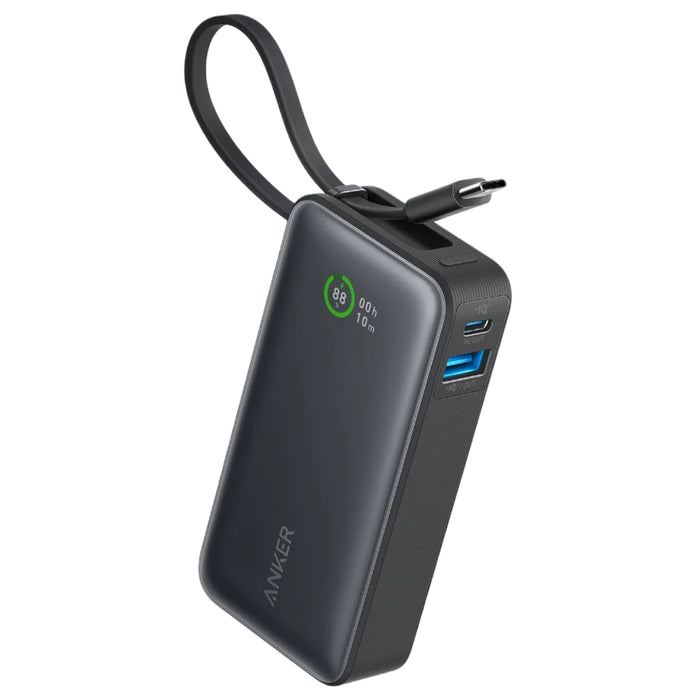 Anker Nano Power Bank Built-in USB-C Cable 30W,